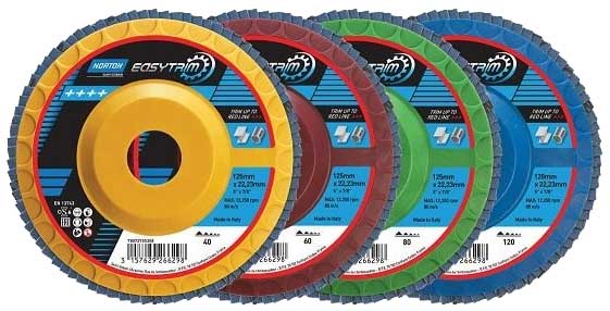 Schleiflamellenteller Norton R842 EasyTrim