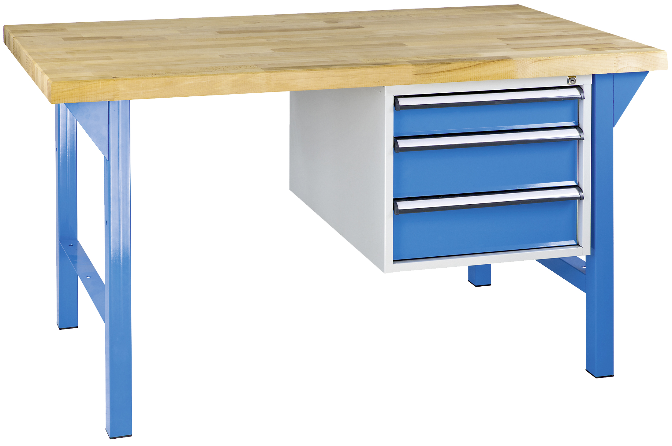 Werkbank METEC mit 3 Schubladen