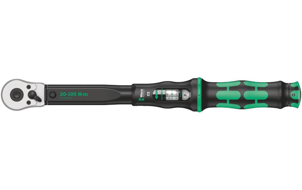 Drehmomentschlüssel 1/2" Click-Torque mit Umschaltknarre