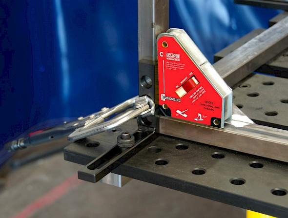 Magnet-Schweisswinkel mit Ein-/Aus-Schalter QHCSS QHCSL