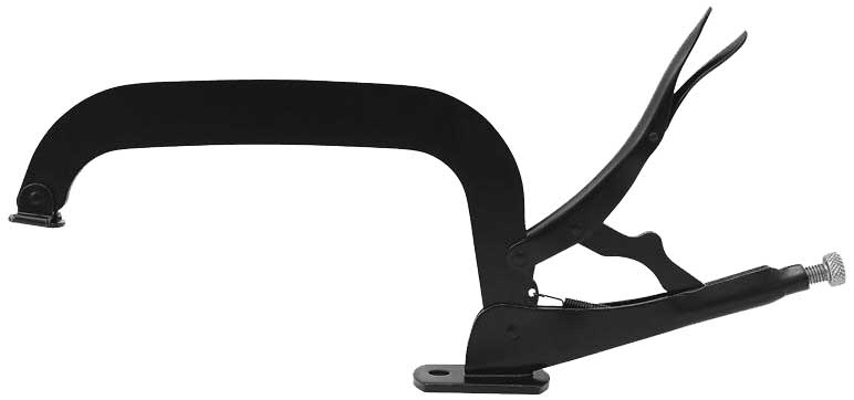 Maschinen-Tischspanner Scangrip Nr. 132, 410 mm, mit verlängertem Arm (extra lange Ausladung)