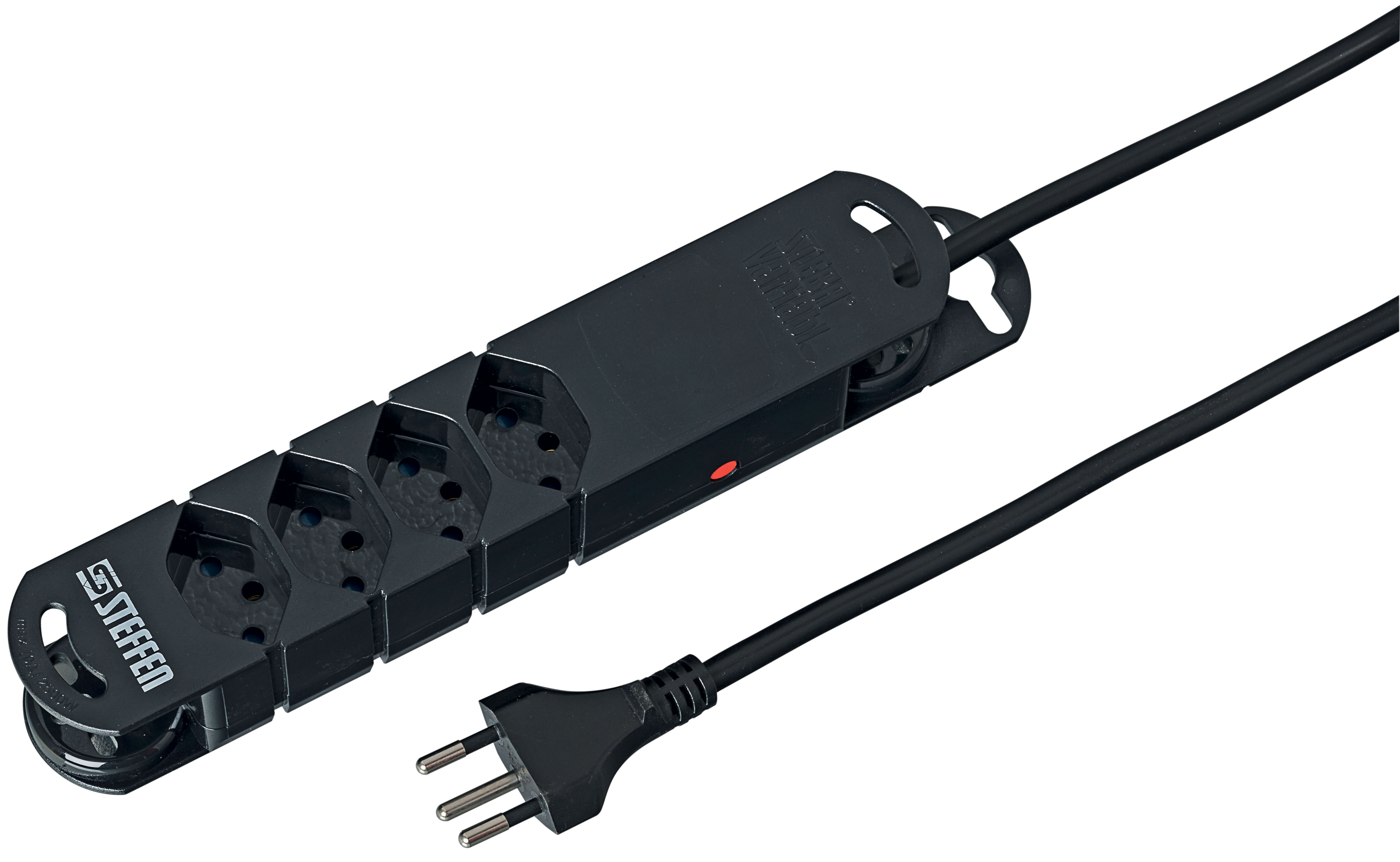 Steckdosenleiste Variabl, 4 x T13 längs, mit Magnet
