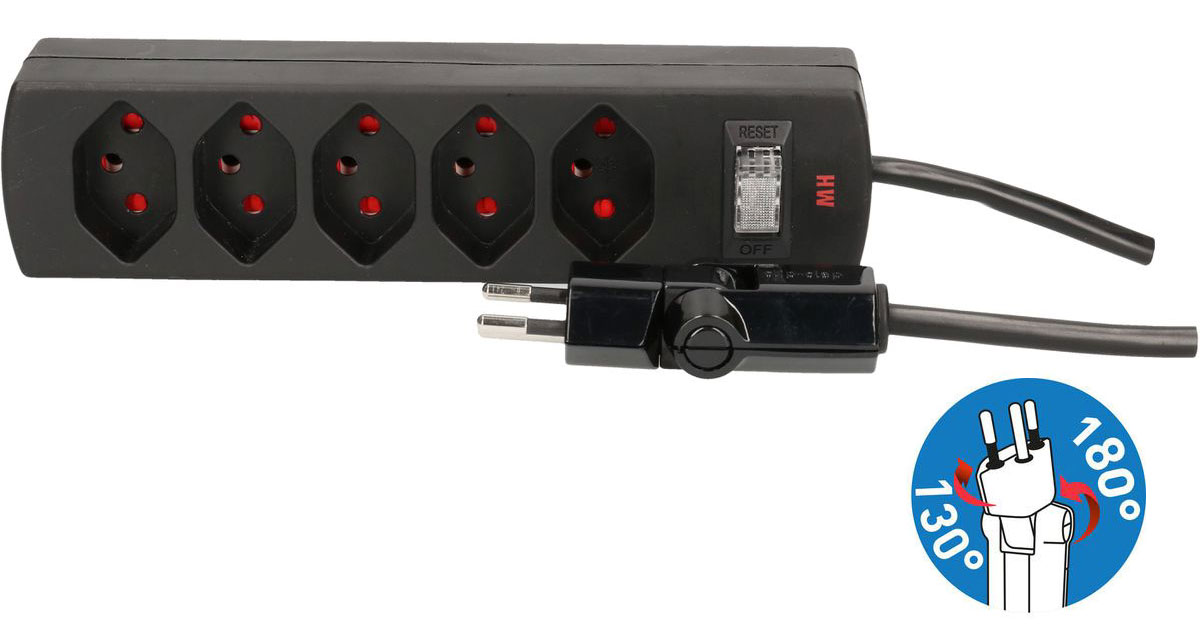 Steckdosenleiste Safety, 5 x T13