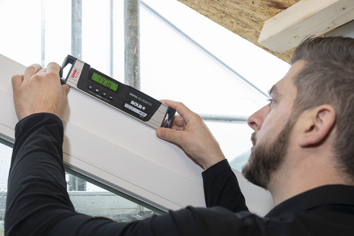 Digitale Elektronik-Wasserwaage ENW