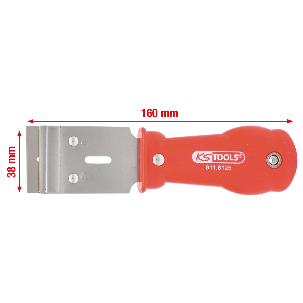 Plakettenschaber 38 mm KS TOOLS