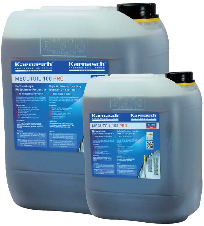 Hochleistungs-Kühlschmier-Konzentrat Mecutoil 100 PRO, silikonfrei
