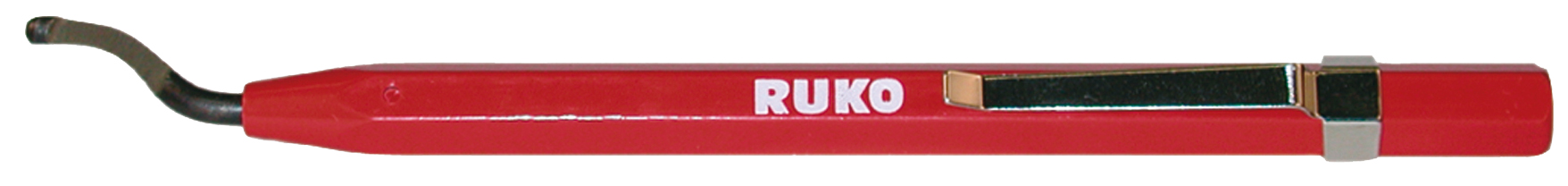 Kantenentgrater RUKO mit fester Klinge "E100" und Clips
