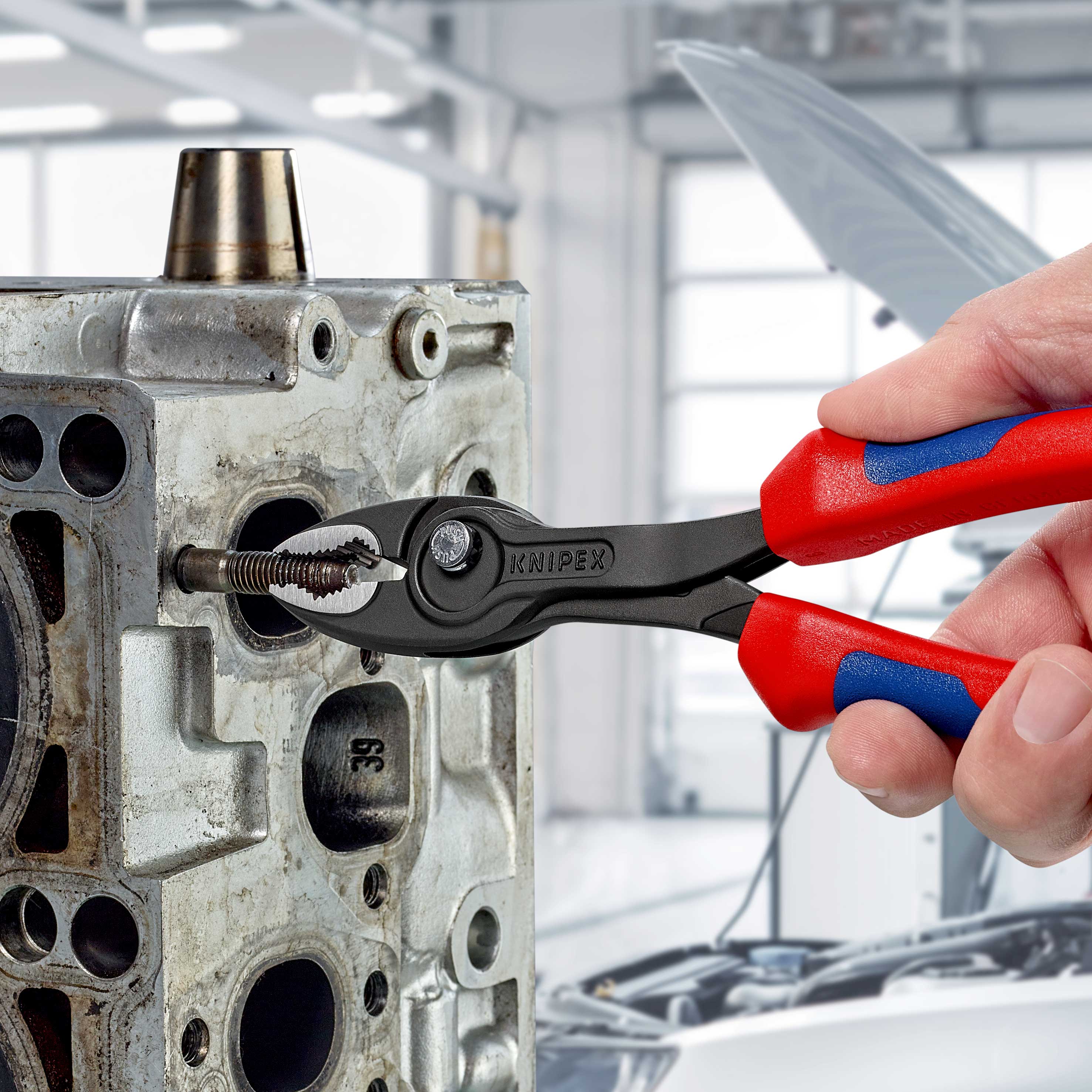 Frontgreifzange TwinGrip KNIPEX