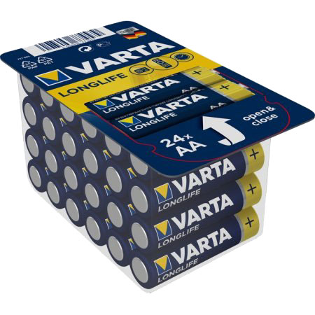 Batterien Longlife 1.5V Typ AA / LR06 VARTA