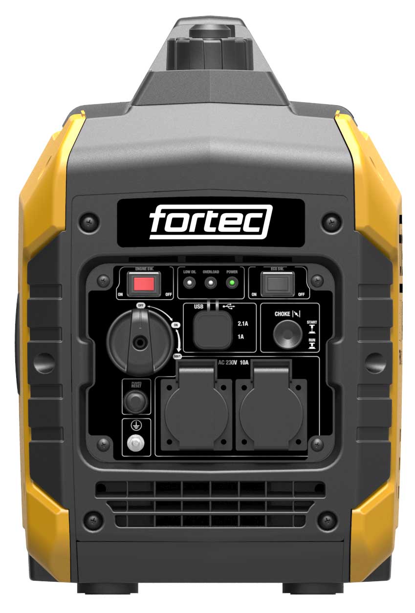 Stromerzeuger fortec INVERTER 2000 Watt, Benzin FT60000