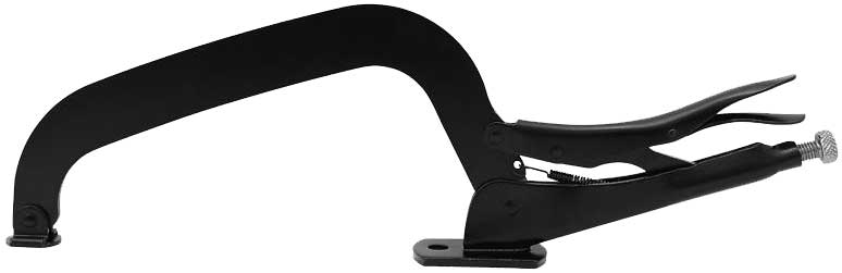 Maschinen-Tischspanner Scangrip Nr. 132, 410 mm, mit verlängertem Arm (extra lange Ausladung)