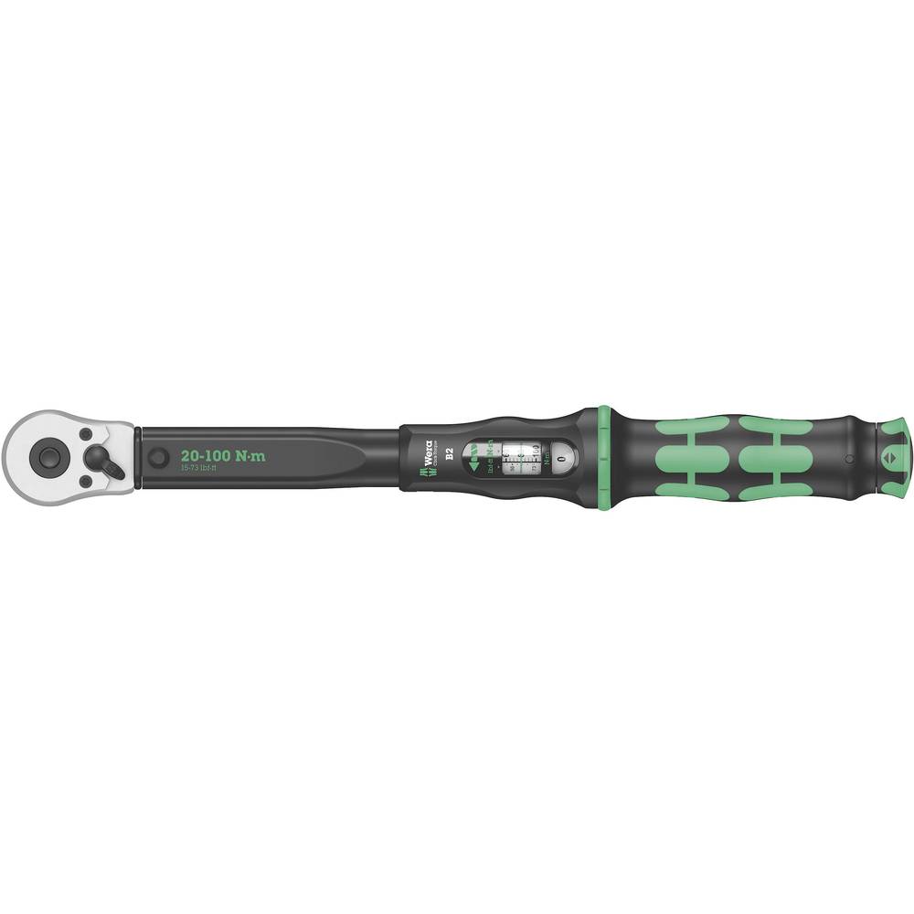 Drehmomentschlüssel 3/8" Click-Torque mit Umschaltknarre WERA