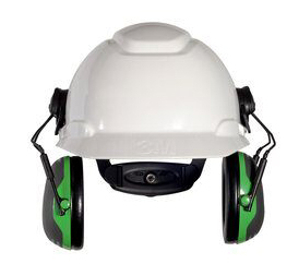 Kapselgehörschutz Peltor X für Helmbefestigung System 30 mm Steckschlitze