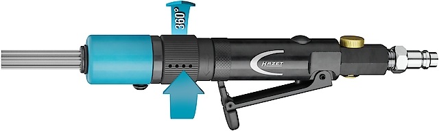 Druckluft-Mini-Nadelentroster 9035M-6 HAZET