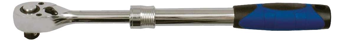 Teleskop-Umschaltknarre 1/2" mit Grobverzahnung (48 Zahn) C1208/3