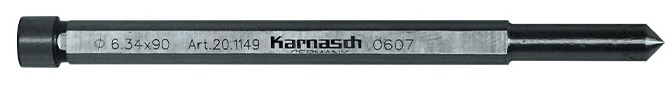Auswerferstift 6.34 x 90 mm für ø 12 - 17 mm 20.1149 KARNASCH