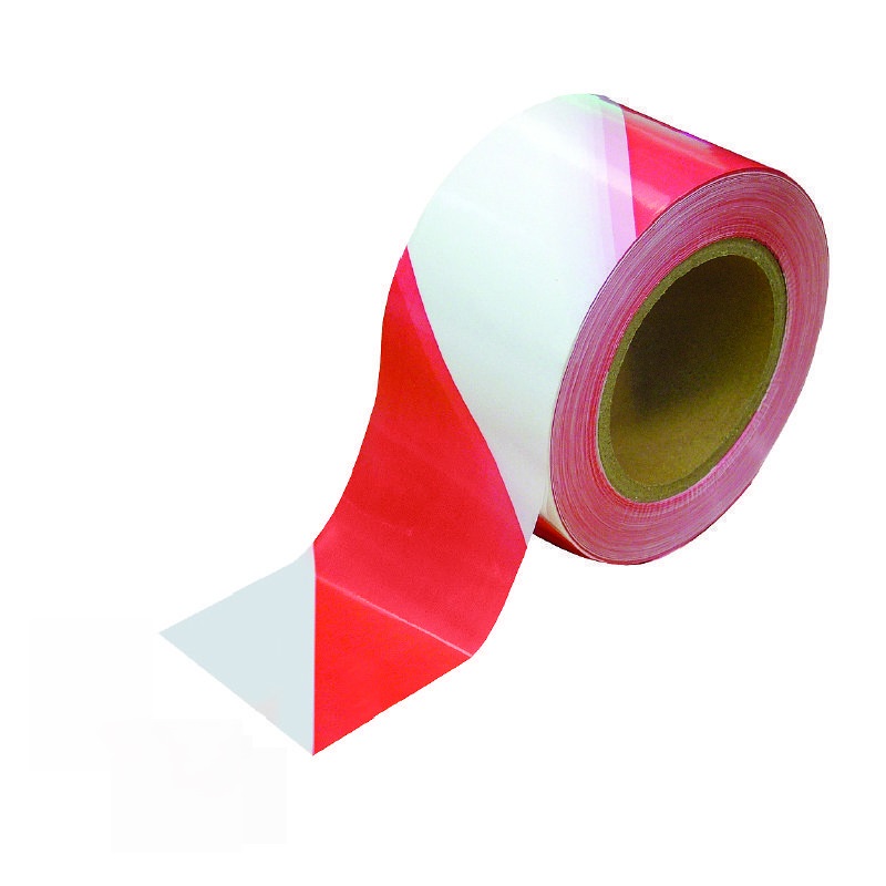 Absperrband weiss / rot Rolle à 100 m