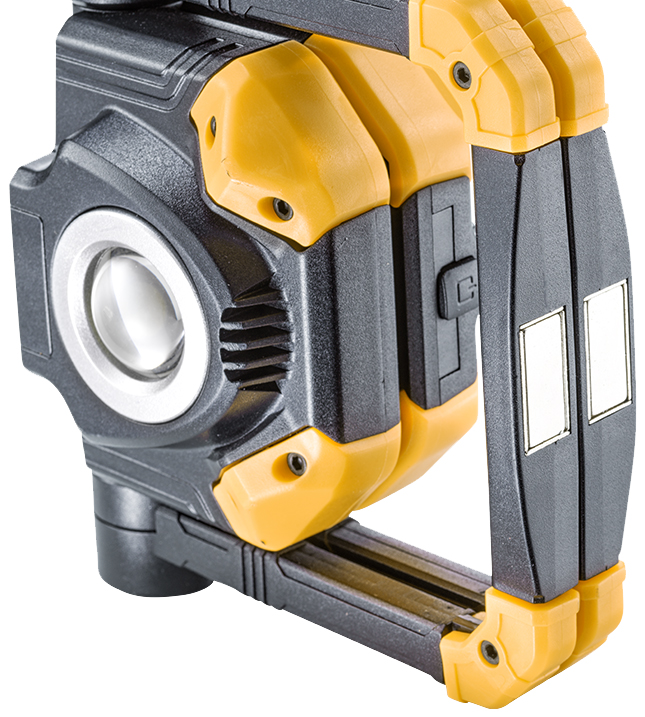 Handlich Akku-LED-Arbeitsleuchte FORTEC MULTI BRIGHT FT30005
