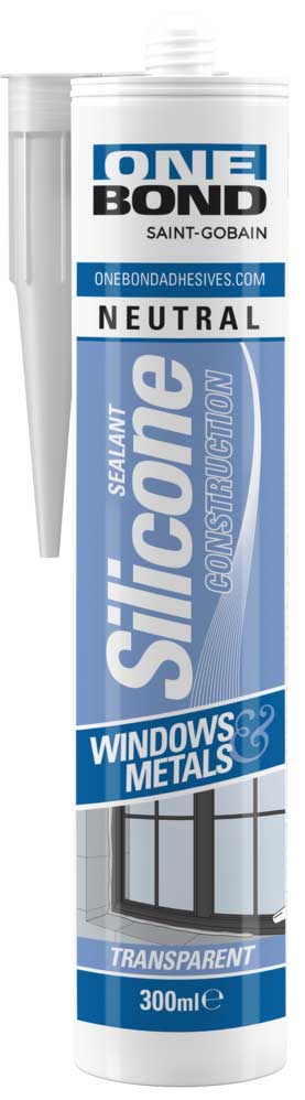 Bausilikon Neutral transparent für Innen und Aussen, Kartusche à 300 ml 63642597422