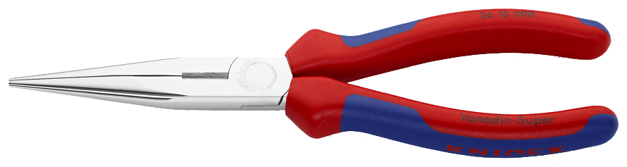 Flachrundzange mit Schneide KNIPEX 26 15 200