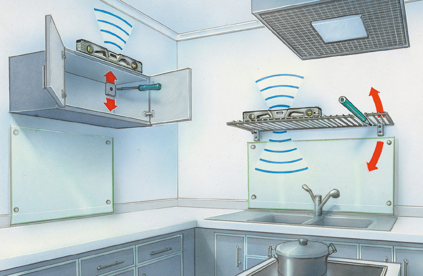 Digitale Elektronik-Wasserwaage DigiLevel Pro