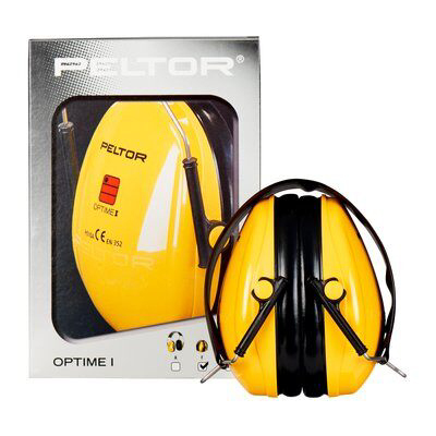 Kapselgehörschutz OPTIME I H510F, zusammenlegbar, gelb, 28dB