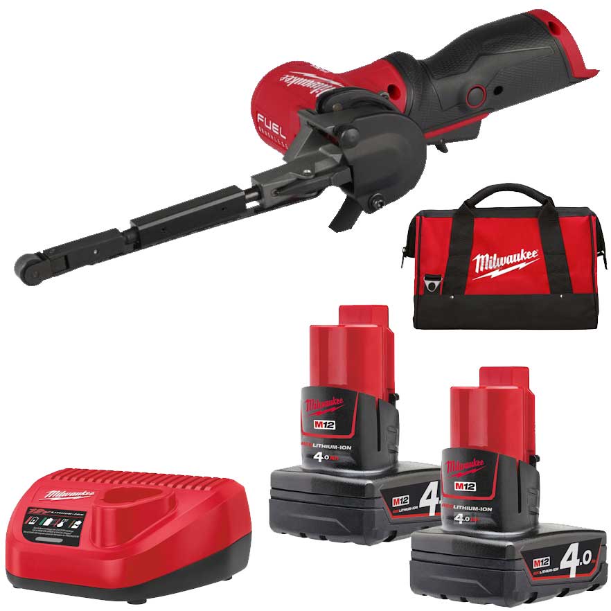 Akku-Bandfeile Milwaukee M12-FBFL13-402B
