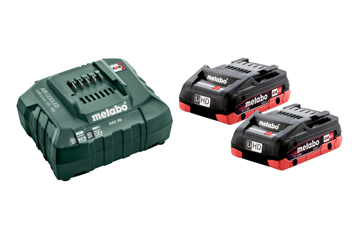 Akku-Basis-Set-LiHD 4.0 AH Metabo 685163000