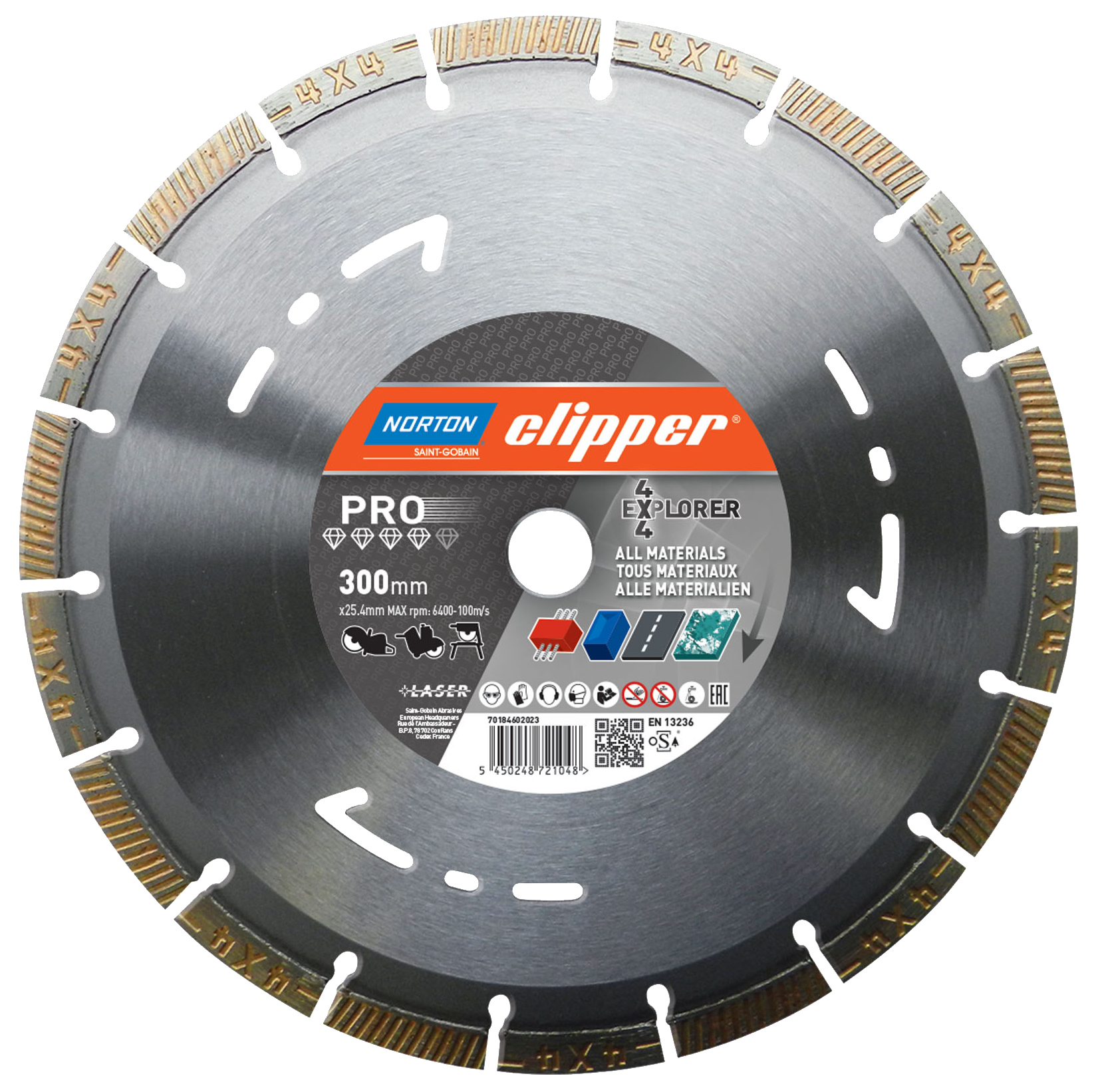 Universal-Diamant-Trennscheibe Pro 4X4 Explorer NORTON