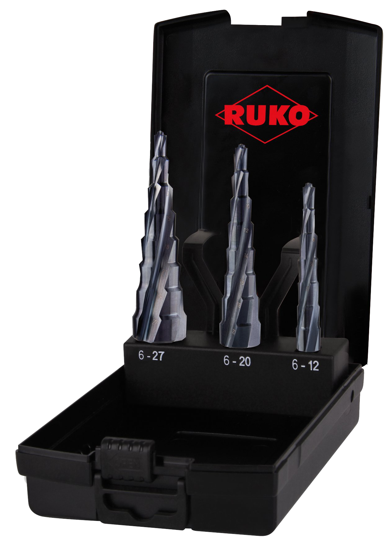 Stufenbohrer-Set HSS-RUnaTEC