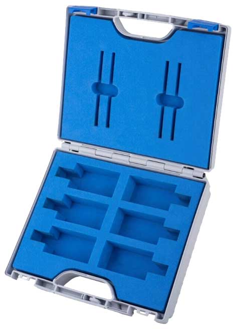 Kunststoffkoffer KARNASCH leer 6-tlg Basic-Set 201132 20.1132