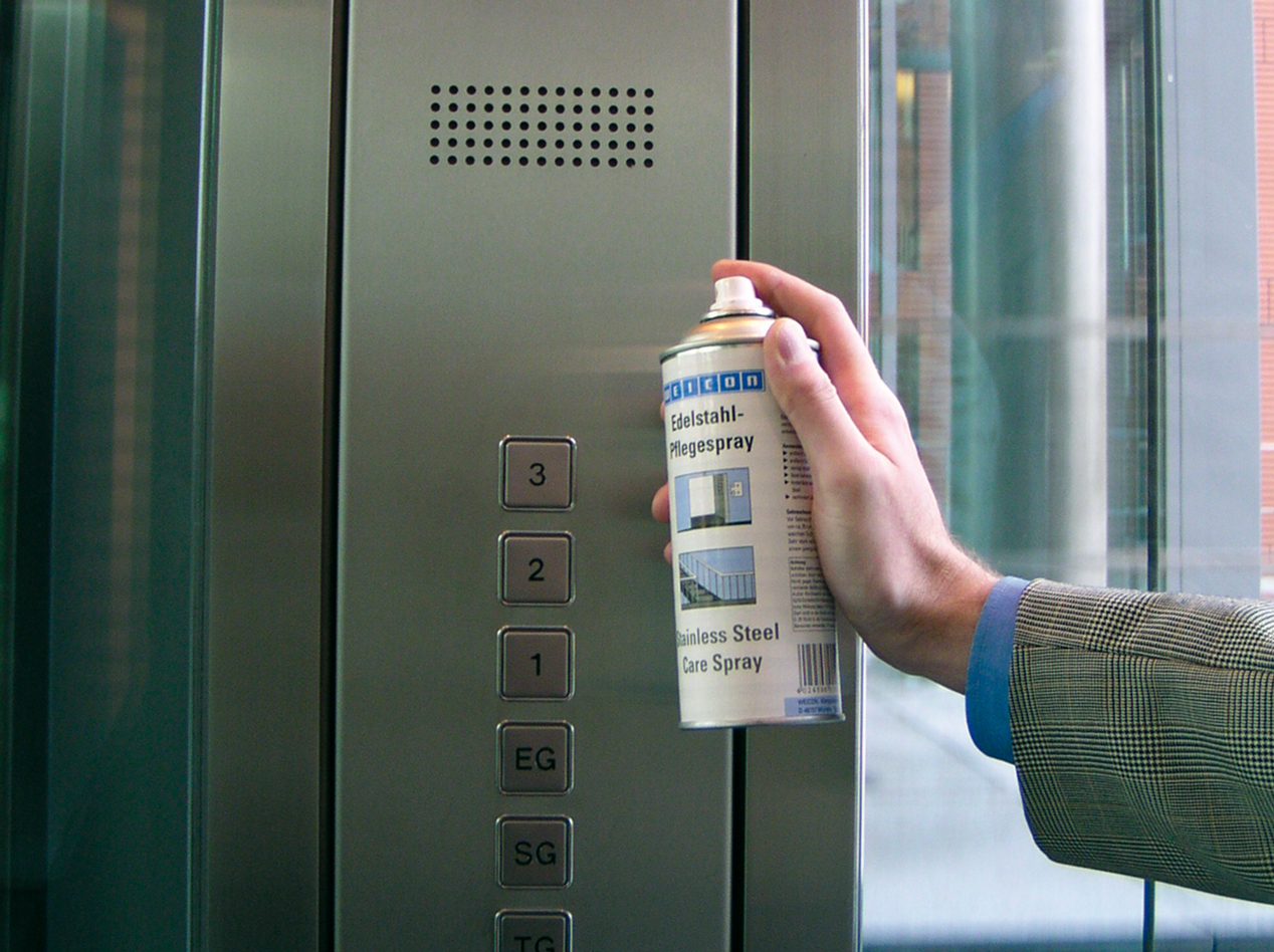 Edelstahlpflegespray Weicon