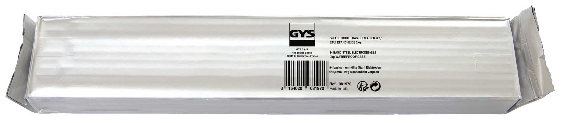Elektrode Basisch E7018-1 für unlegierte Stähle GYS