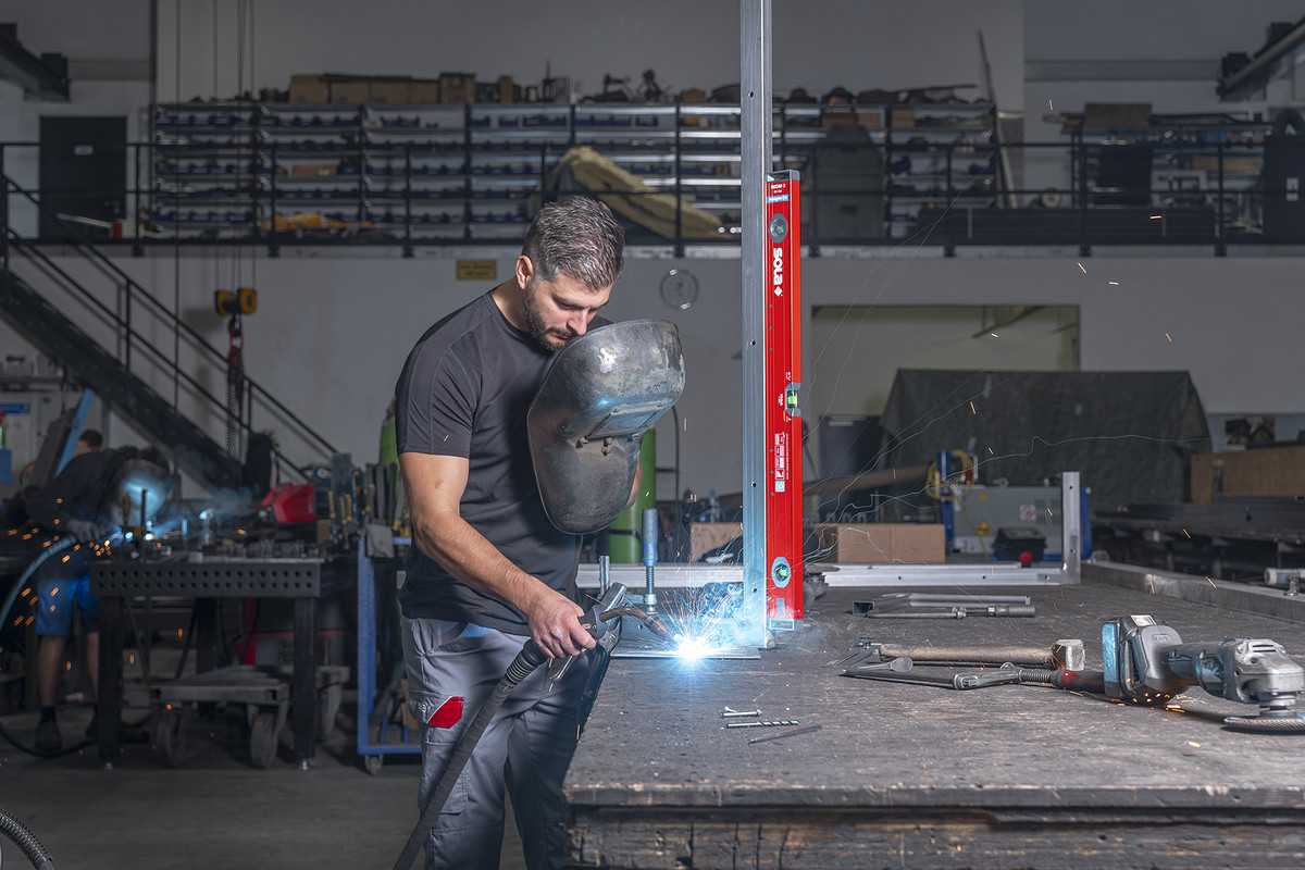Wasserwaage ALU RedM 3 mit Magnet SOLA