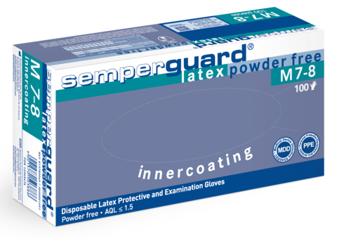 Einweghandschuhe SEMPERGUARD® Latex ungepudert 4155