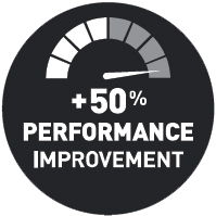 + 50% Performance Improvement