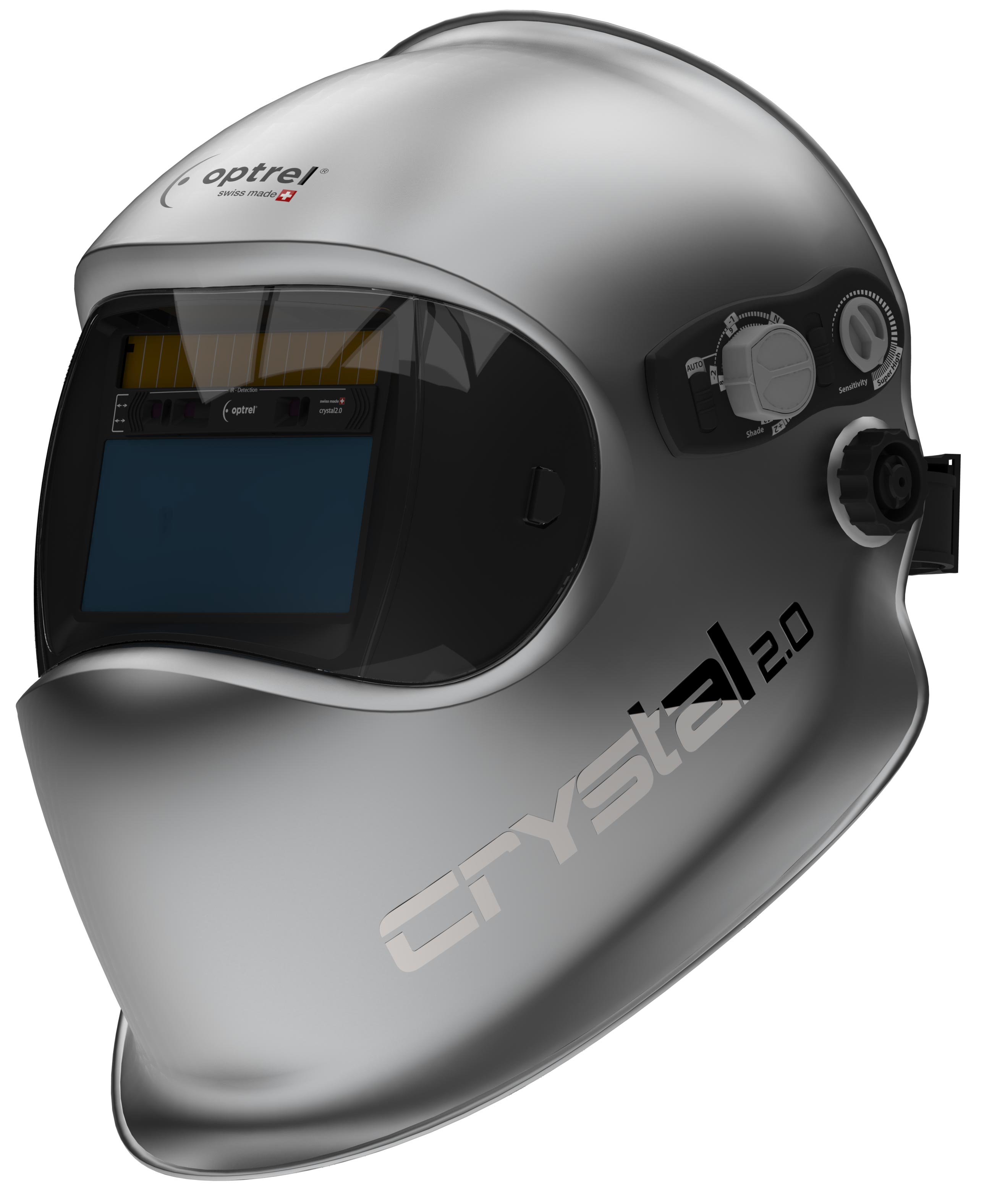 Automatikschweisserhelm Optrel crystal2.0 silber