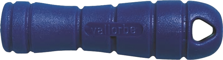 Feilenheft blau mit Gewinde