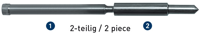 Auswerferstift 2-tlg 7.98 x 157 mm KARNASCH