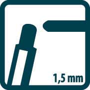 Tieflochmarker Pica-Ink