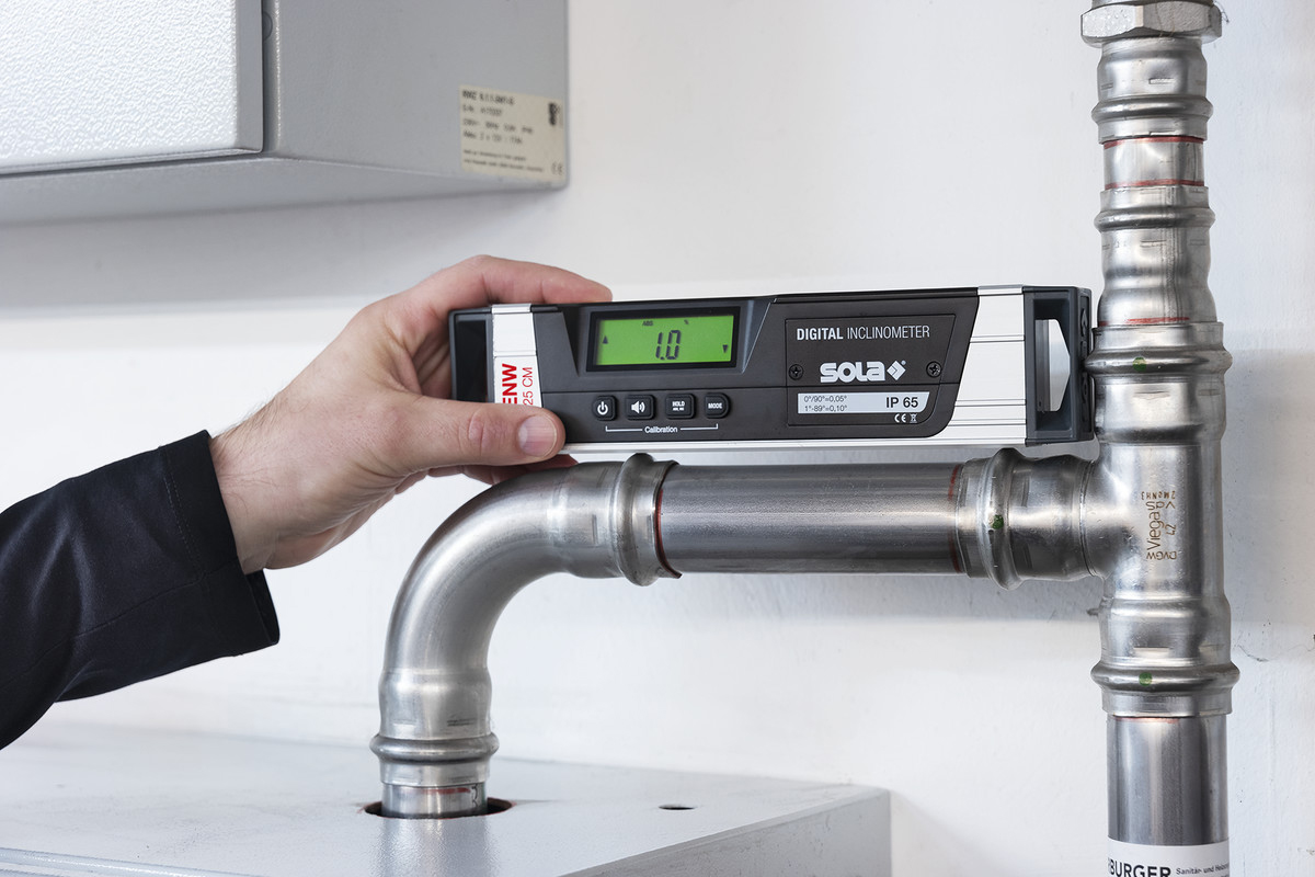 Digitale Elektronik-Wasserwaage ENW