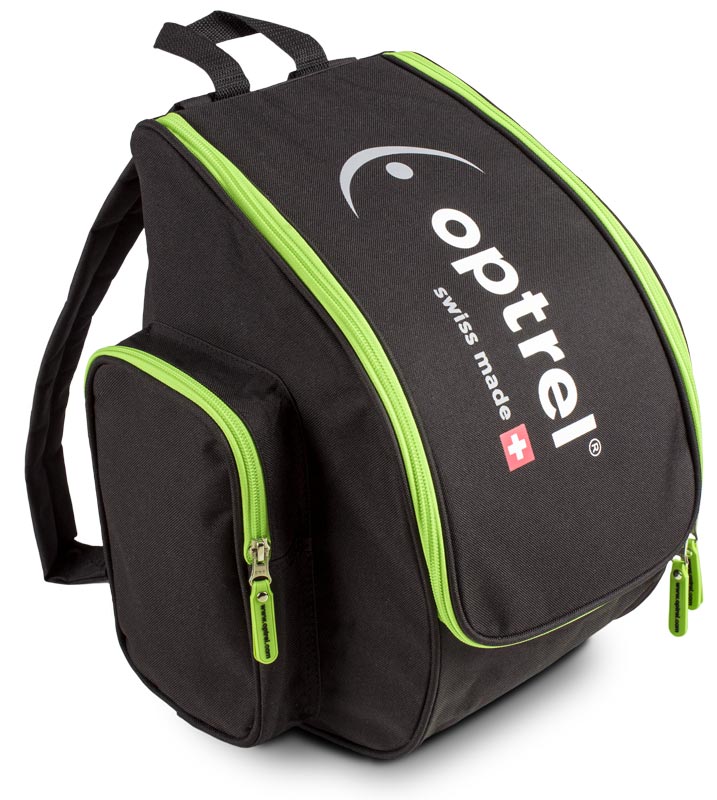 Helmrucksack schwarz/grün Optrel