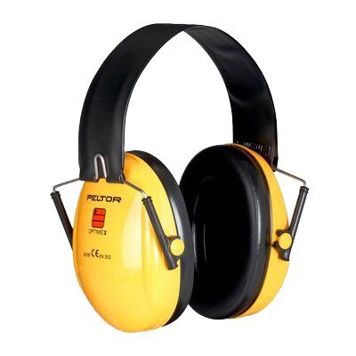 Kapselgehörschutz OPTIME I H510F, zusammenlegbar, gelb, 28dB