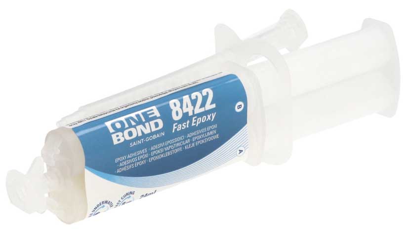 Zweikomponenten-Epoxidkleber OneBond 8422 schnell härtend Doppelkartusche 1:1 24 ml 78072764225