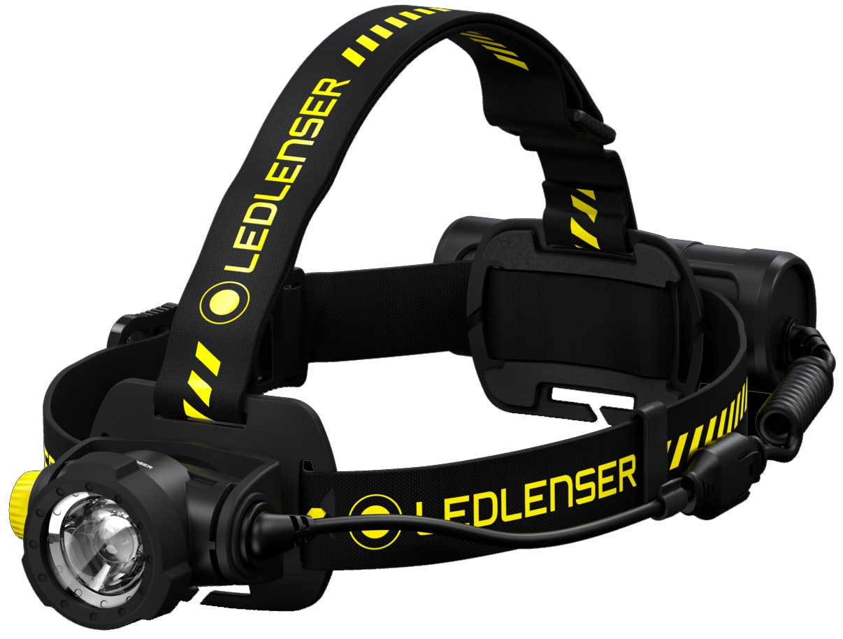 Stirnlampe Ledlenser H7R Work Akku 502195