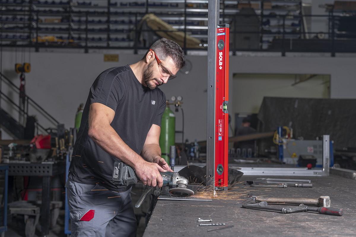 Wasserwaage ALU RedM 3 mit Magnet SOLA